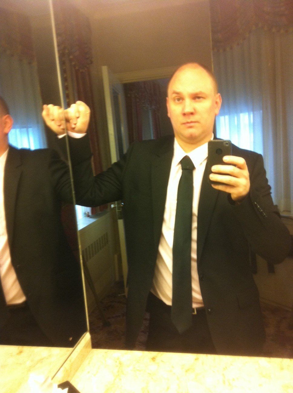 Camper in a suit Camper in a suit