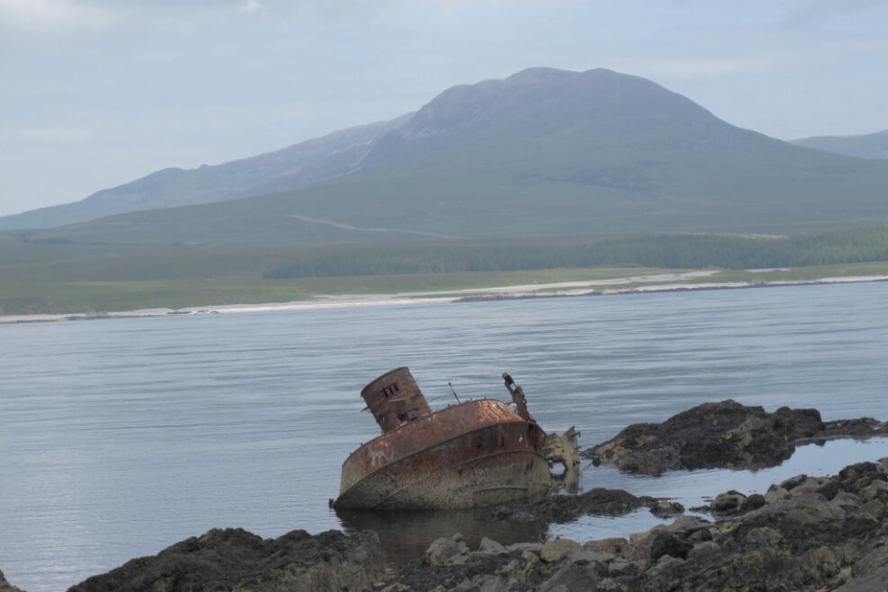 Bunnahabhain Distillery Islay Scotland shipwreck Bunnahabhain Distillery Islay Scotland shipwreck
